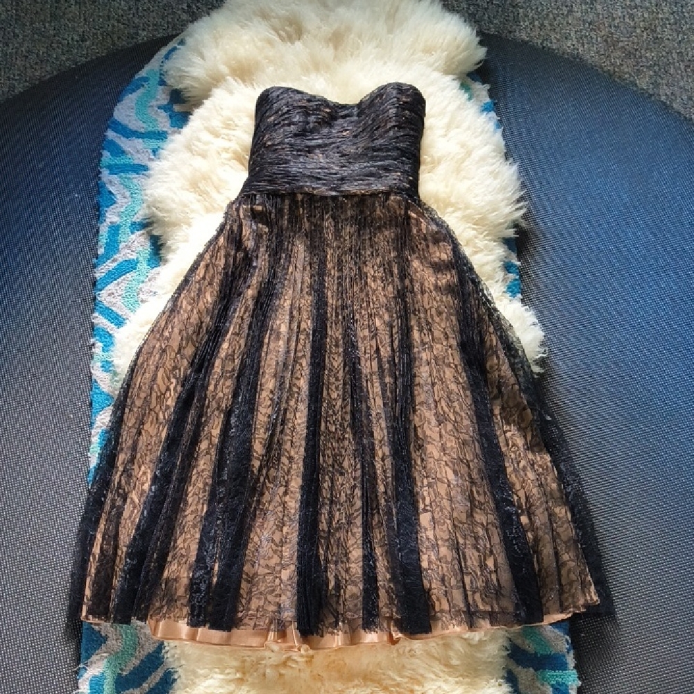 BNWT Fall Of Early 2000's Badgley Mischka Cocktail Dress